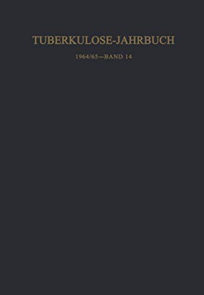 Tuberkulose-Jahrbuch