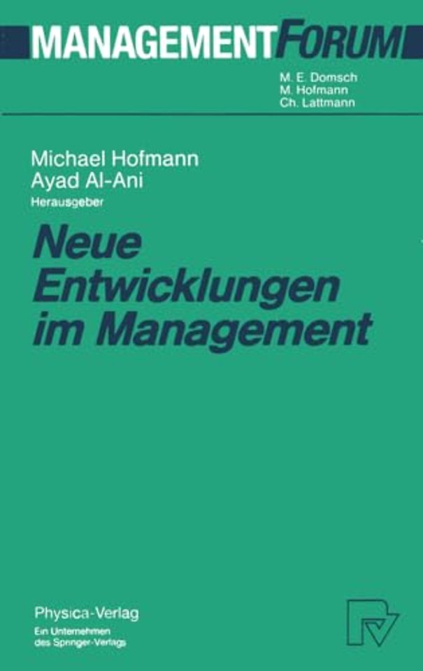 Neue Entwicklungen im Management