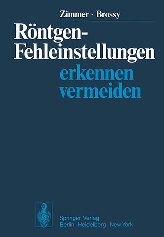 Röntgen-Fehleinstellungen