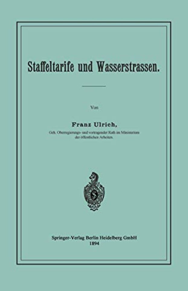 Staffeltarife und Wasserstrassen