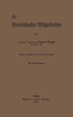 Vereinfachte Blitzableiter