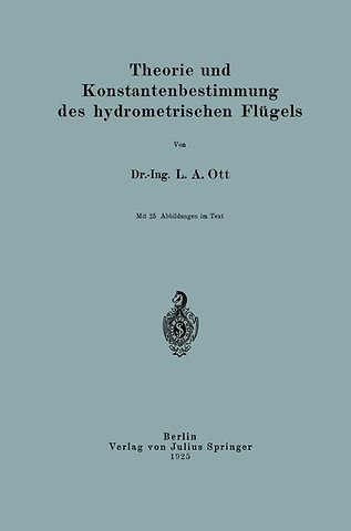 Theorie und Konstantenbestimmung des hydrometrischen Flügels