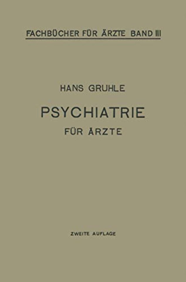 Psychiatrie für Ärzte
