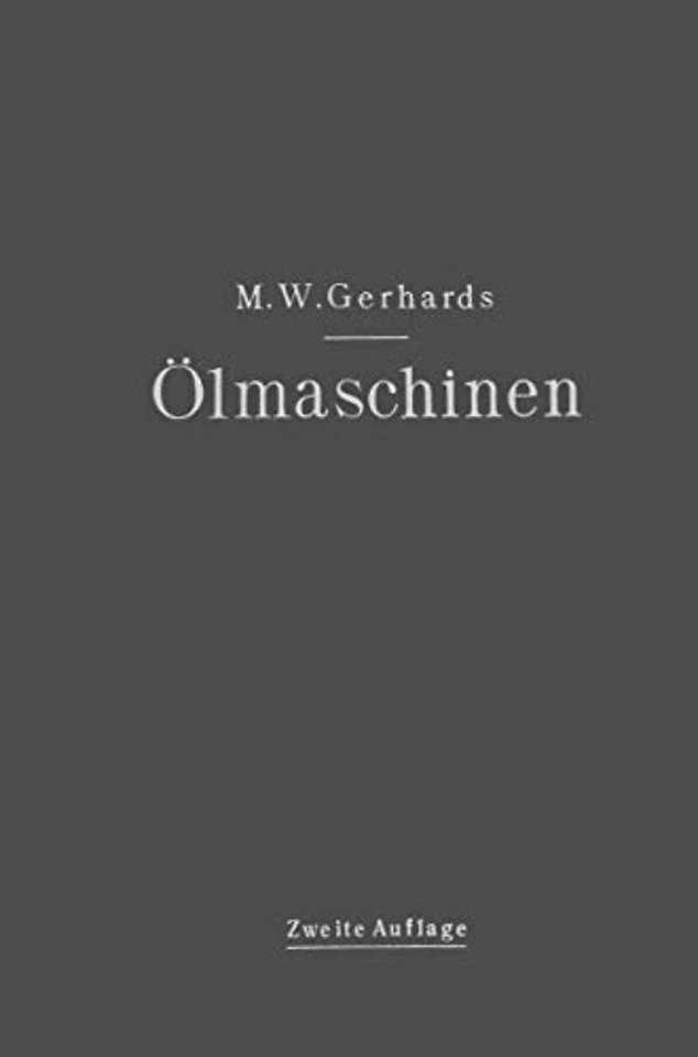 Ölmaschinen