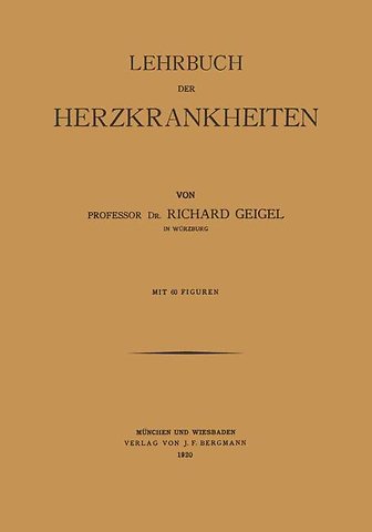 Lehrbuch der Herzkrankheiten
