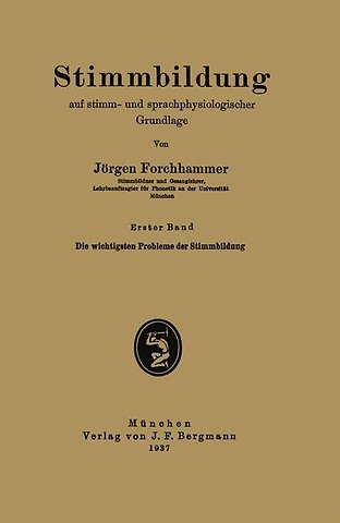 Stimmbildung auf stimm- und sprachphysiologischer Grundlage