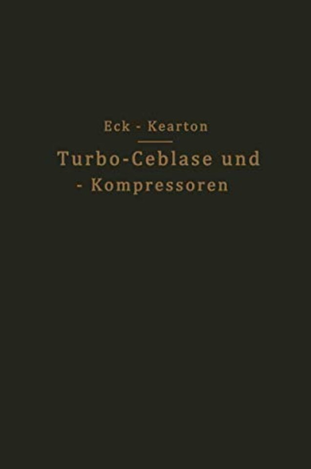 Turbo-Ceblase und — Kompressoren