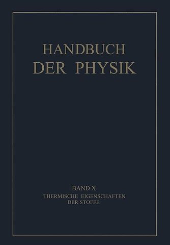Thermische Eigenschaften der Stoffe