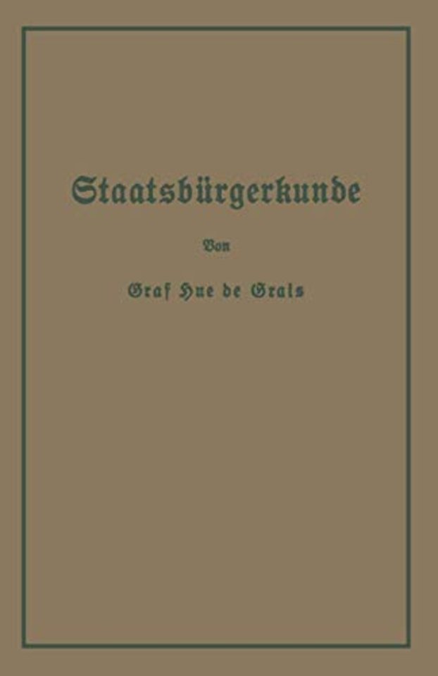 Staatsbürgerkunde
