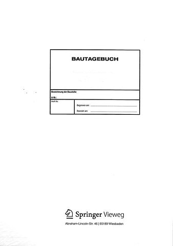 Bautagebuch