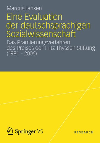 Eine Evaluation der deutschsprachigen Sozialwissenschaft