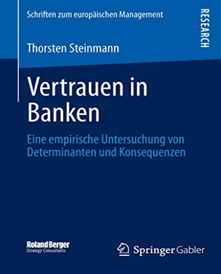Vertrauen in Banken
