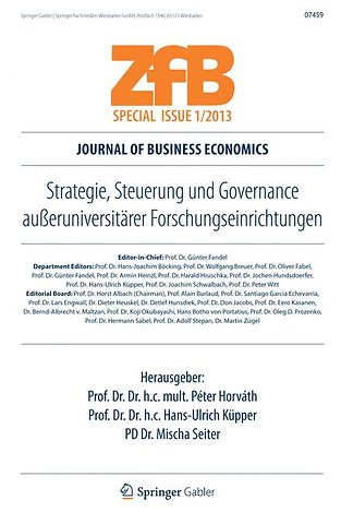 Strategie, Steuerung und Governance außeruniversitärer Forschungseinrichtungen
