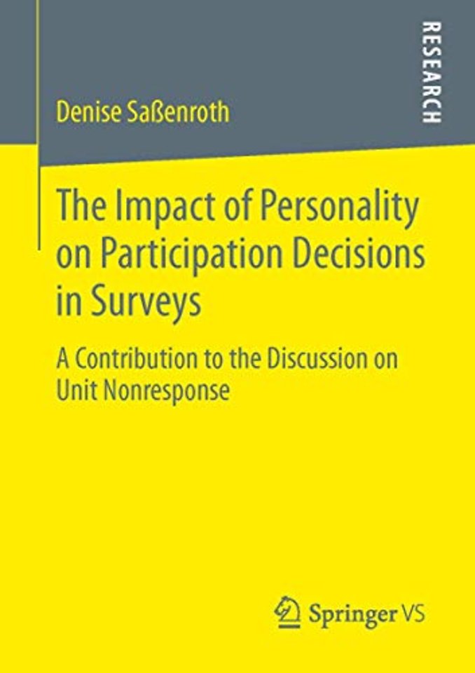 The Impact of Personality on Participation Decisions in Surveys