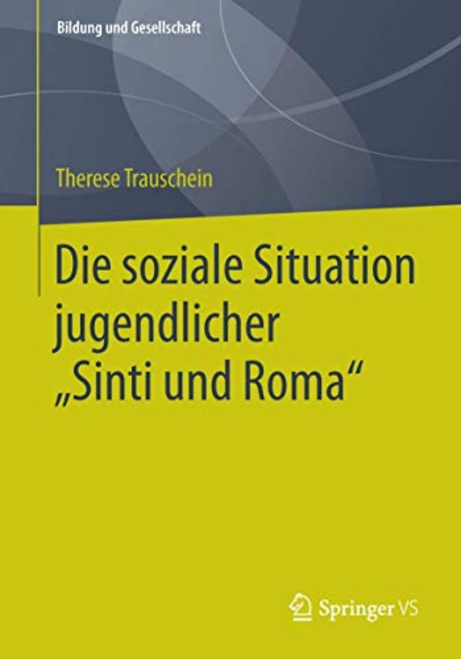 Die soziale Situation jugendlicher „Sinti und Roma“