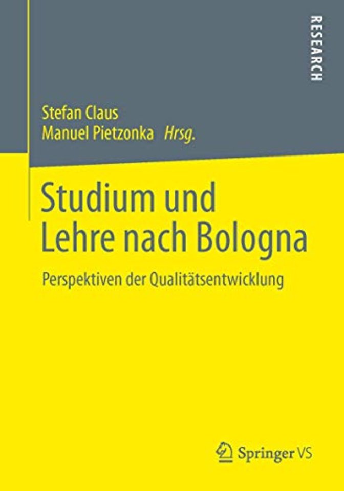 Studium und Lehre nach Bologna