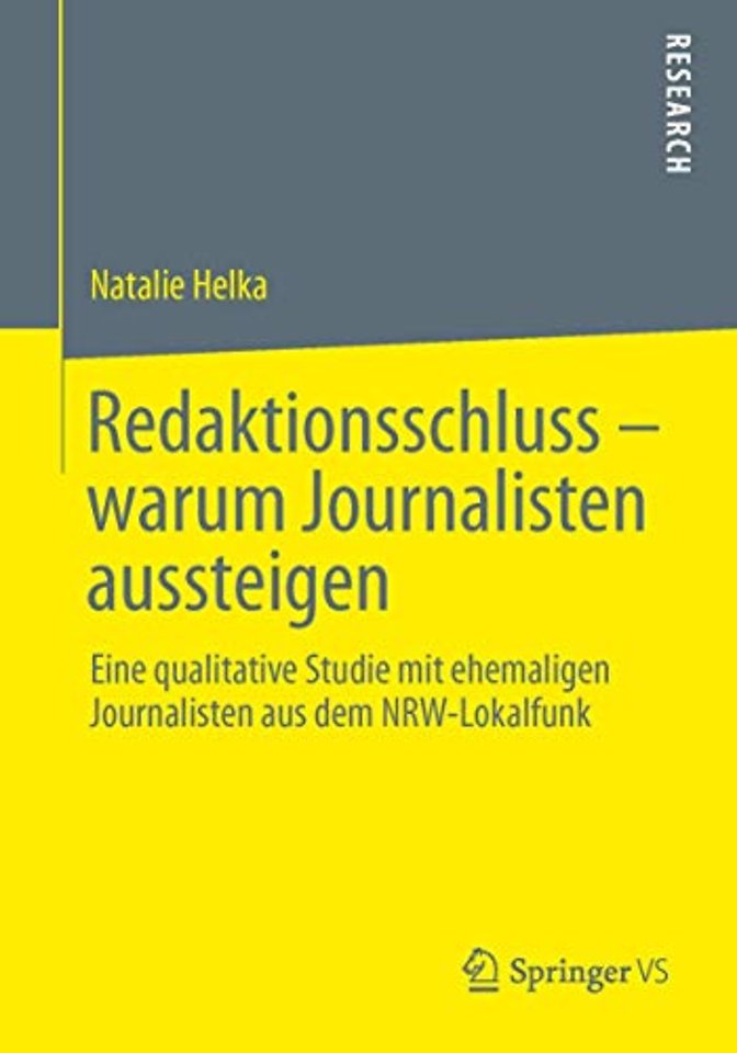 Redaktionsschluss – warum Journalisten aussteigen