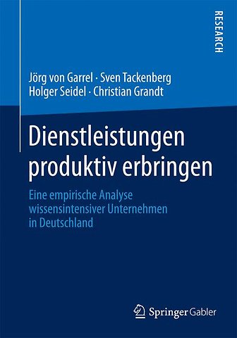 Dienstleistungen produktiv erbringen