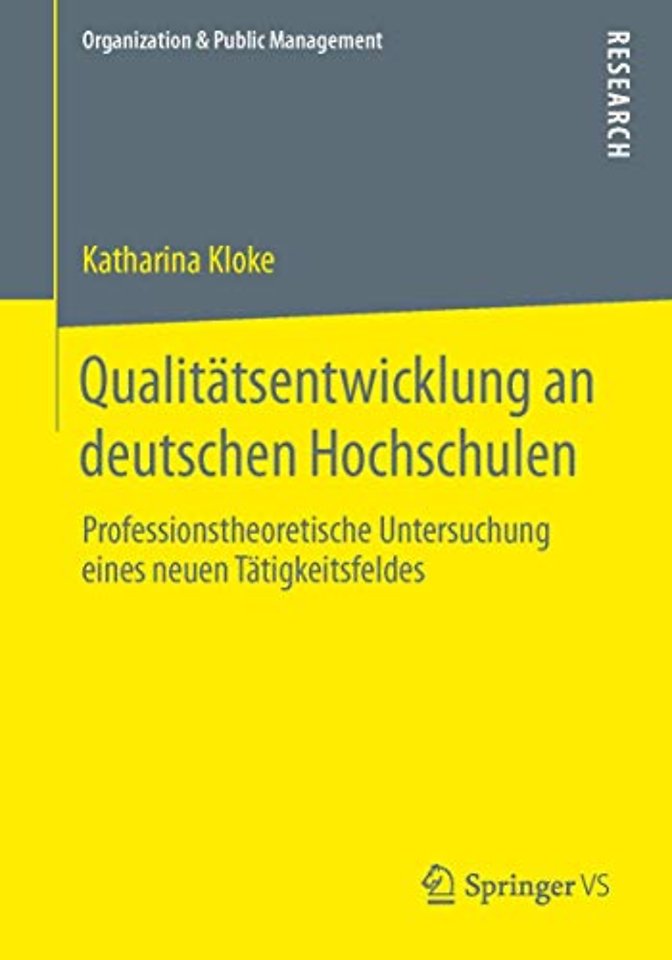 Qualitätsentwicklung an deutschen Hochschulen