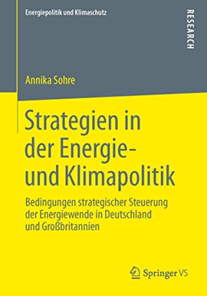 Strategien in der Energie- und Klimapolitik