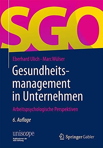 Gesundheitsmanagement in Unternehmen