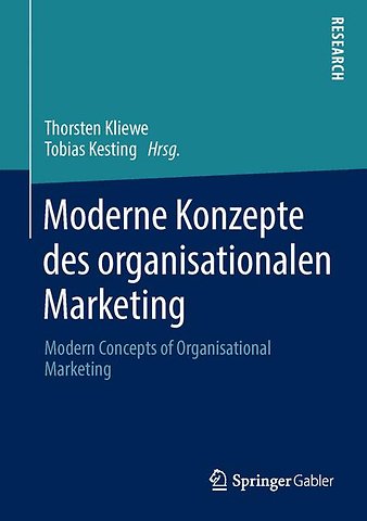 Moderne Konzepte des organisationalen Marketing