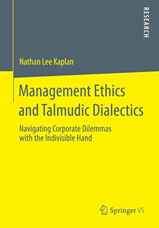 Management Ethics and Talmudic Dialectics