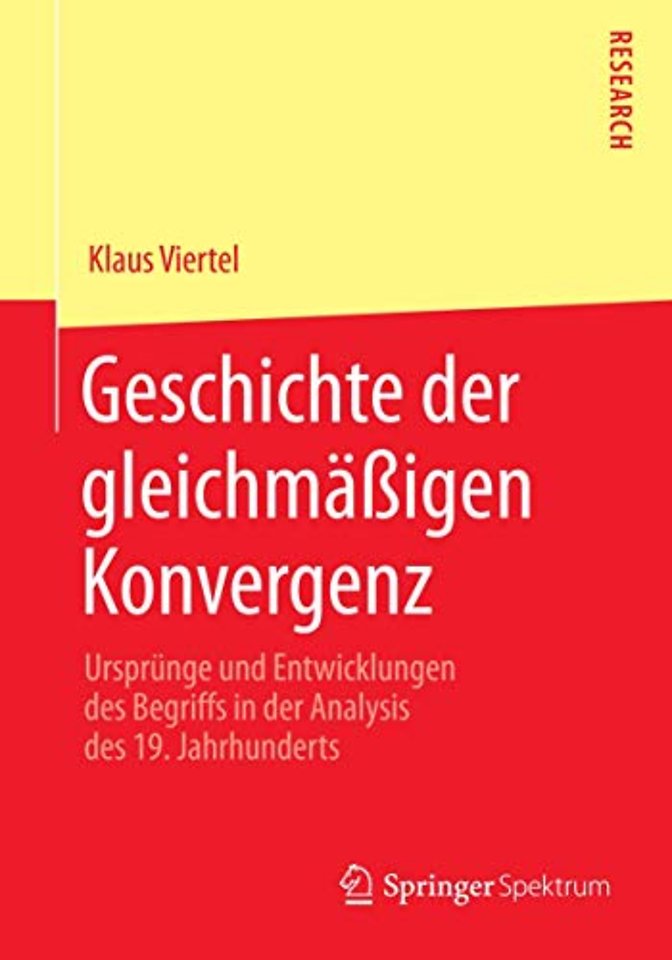 Geschichte der gleichmäßigen Konvergenz