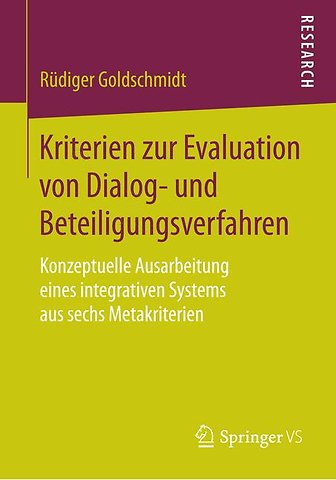 Kriterien zur Evaluation von Dialog- und Beteiligungsverfahren
