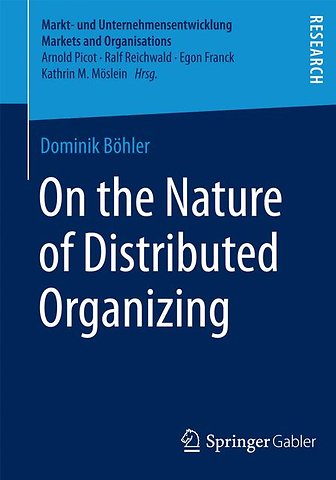 On the Nature of Distributed Organizing