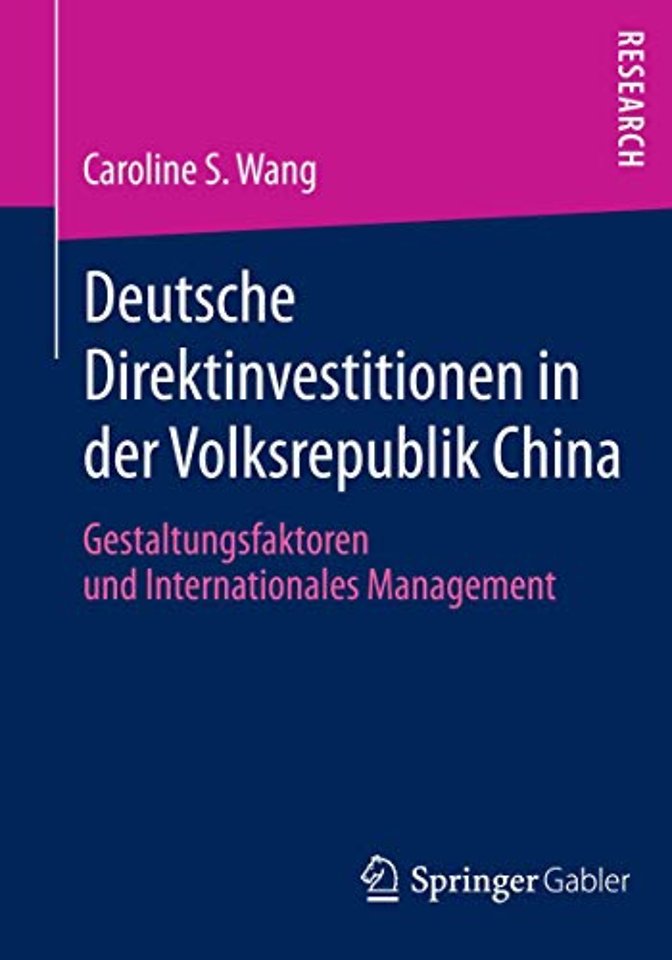 Deutsche Direktinvestitionen in der Volksrepublik China