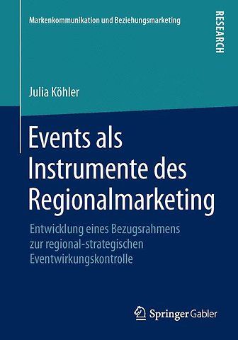 Events als Instrumente des Regionalmarketing