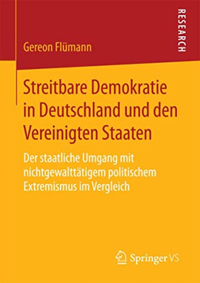Streitbare Demokratie in Deutschland und den Vereinigten Staaten