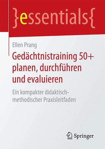 Gedächtnistraining 50+ planen, durchführen und evaluieren