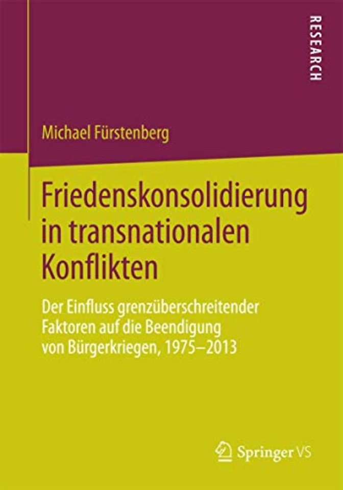 Friedenskonsolidierung in transnationalen Konflikten