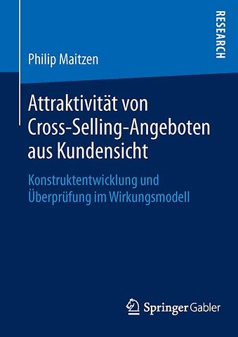 Attraktivität von Cross-Selling-Angeboten aus Kundensicht