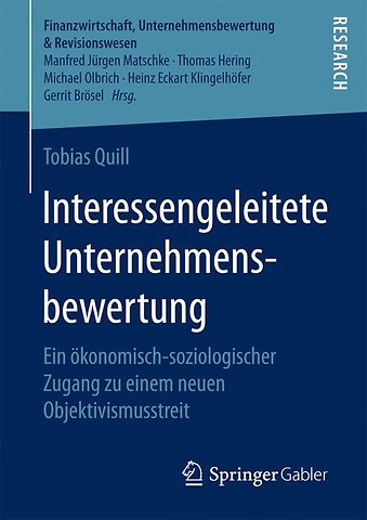 Interessengeleitete Unternehmensbewertung