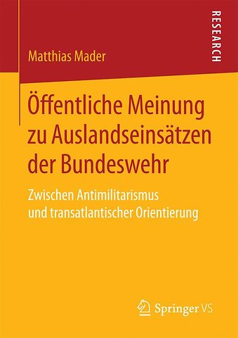 Öffentliche Meinung zu Auslandseinsätzen der Bundeswehr