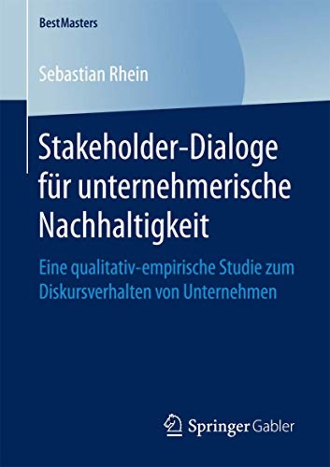 Stakeholder-Dialoge für unternehmerische Nachhaltigkeit
