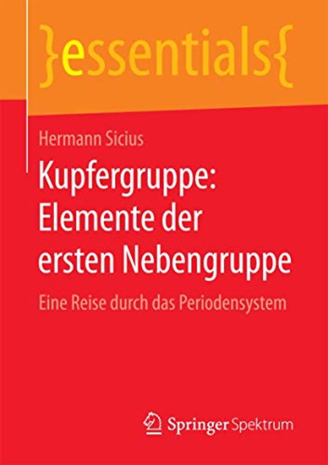 Kupfergruppe: Elemente der ersten Nebengruppe
