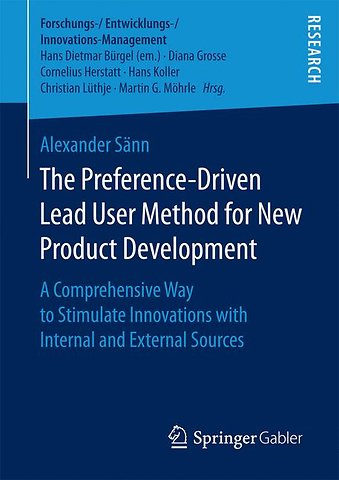 The Preference-Driven Lead User Method for New Product Development