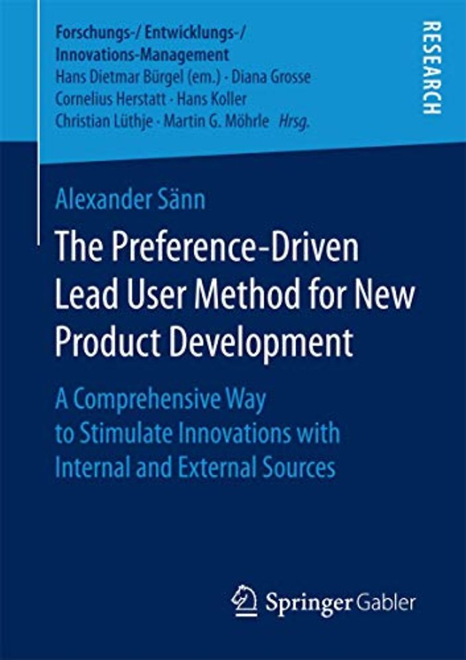The Preference-Driven Lead User Method for New Product Development