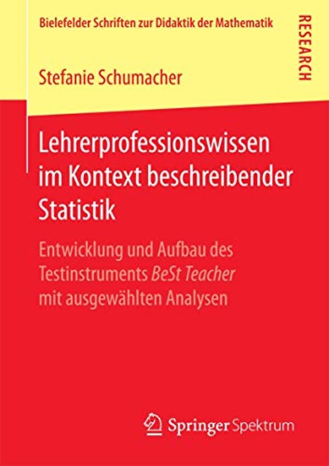 Lehrerprofessionswissen im Kontext beschreibender Statistik