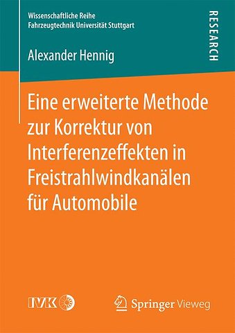 Eine erweiterte Methode zur Korrektur von Interferenzeffekten in Freistrahlwindkanälen für Automobile