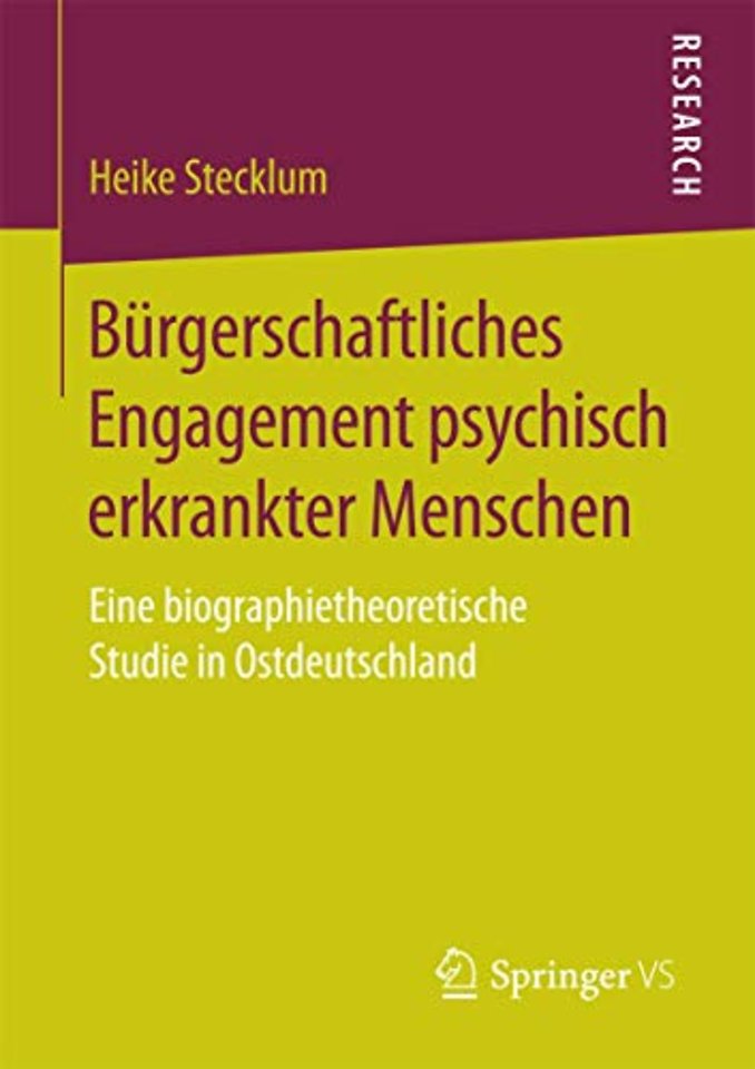 Bürgerschaftliches Engagement psychisch erkrankter Menschen