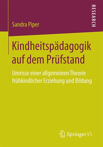 Kindheitspädagogik auf dem Prüfstand