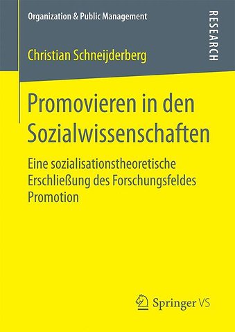 Promovieren in den Sozialwissenschaften