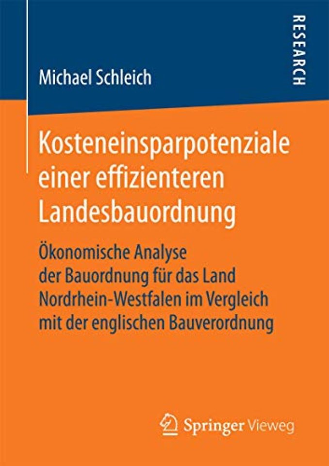 Kosteneinsparpotenziale einer effizienteren Landesbauordnung