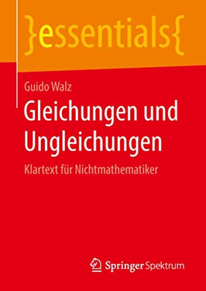 Gleichungen und Ungleichungen
