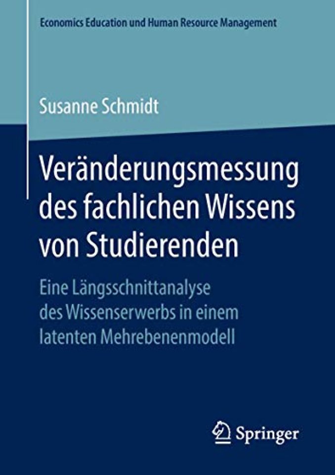 Veränderungsmessung des fachlichen Wissens von Studierenden